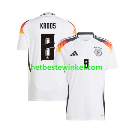 Duitsland Toni Kroos 8 Voetbalshirts Thuis EK 2024